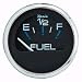 FARIA CHESAPEAKE SS BLACK MARINE INSTRUMENTS FUEL GAUGEStyle: E-1/2-F
