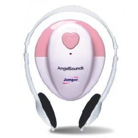 JPD100S PINK ANGELSOUNDS FETAL DOPPLER + 1 BOTTLE OF GEL