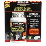 Kirkland Signature Extra Strength Glucosamine HCI 1500 Mg/ Chondroitin Sulfate 1200 Mg 170 Tablets