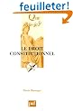 Le droit constitutionnel