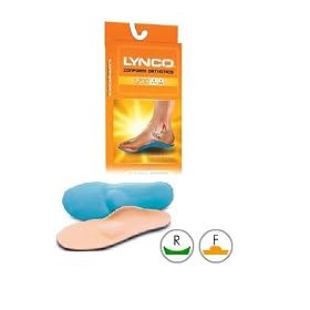 Lynco Conform Orthotics (L205) Neutral Heel/Supports Arch/With Metatarsal Pad"