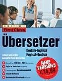 First Class �bersetzer 5.0 Englisch-Deutsch / Deutsch-Englisch - 