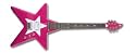 Daisy Rock Star Artist Guitar, Atomic Pink