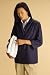 [Item]: Lake Blue, Medium [Additional Info]: Our 3/4-Sleeve Smock Is a Smart Choice for a Look That's Polished and Professional. Not too roomy, not too trim, this button-front style fits nicely alone or over another top. Two large patch pockets keep wha