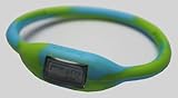 IMAGE OF Tru: Silicone Sports Watch (Lime/Blue) Size: Small (6in/16cm)
