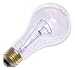 150 watt 130 volt A21 Medium Screw (E26) Base Long-Life Clear Incandescent Trojan Light Bulb