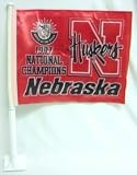 Nebraska Huskers National Champ Car Flag