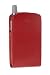 Classic, Rich Italian Leather case for the Palm Treo, in London Bus Red Belting Leather. Fits the Palm Treo 600, 650, 700w, and 700p.