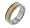Womens and Mens 7mm Wide Two-Tone Gold Color Etched Stripe Center Brushed Finish Titanium Wedding Band Ring Size 6(Size 6,7,8,9,10,11,12)