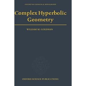 Complex hyperbolic geometry William M. Goldman