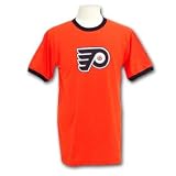 Philadelphia Flyers Primary Team Logo Ringer T-Shirt (Orange)