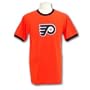 Philadelphia Flyers Primary Team Logo Ringer T-Shirt (Orange) Size L
