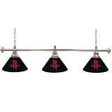NBA Houston Rockets 3 Shade Billiard Lamp (60-Inch)