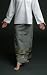 Gray Two-toned Wrap Around Skirt