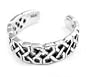 Sterling Silver Celtic Knot XXX Adjustable Toe Ring