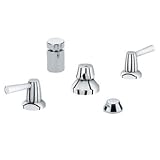 Grohe Arden Wideset Bidet Faucet - Infinity Brushed Nickel