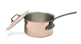 Review Mauviel 6600.21 / Mauviel 2mm 3.7 qt. Sauce Pan with a Cast Iron Handle, w/Lid