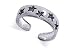 Sterling Silver Antique Finish Toering Star Toe Ring