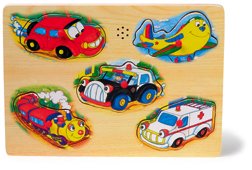 Childrens Toyshop  Toys : Noisy Transport Puzzle