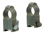 Warne Scope Mounts Maxima QD Ring 1 Ultra High Matte