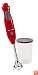 KitchenAid KHB100ER Hand Blender, Empire Red