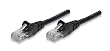 Intellinet, 0.5 ft. CAT.5E UTP Patch ethernet Cable with Snagless Molded Boots, Black