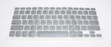 MacBook用「シリコンキーボードカバー（US配列）」 (シルバー) MacBook