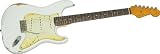Fender Road Worn 60S Stratocaster Electric Guitar, Olympic White