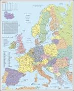 Europa Organisationskarte