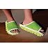 Green Slipper Genie Microfiber Cleaning Slippers