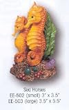 Resin Ornament - Sea Horses Large