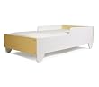 Hiya Toddler Bed - Polar White & Bamboo