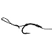 Beyond Tackle Carp Combi Rig 25 Lb Soft Braid Teflon Coated Curve Shank Barbed Hook Pack of 5