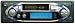 AM/FM Cassette Player w/Fully Detachable Face
