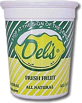 Del's Lemonade - Soft Frozen From Dry Mix - One Quart