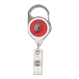 Portland Trail Blazers Official Retractable Badge Holder Keychain