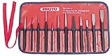 Hand-Tools - Set Punch + Chisel 12 Pc - Set Punch +