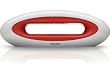 Philips Mira M5551WR/38 t�l�phone fixe sans fil avec r�pondeur Rouge cerise / Blanc