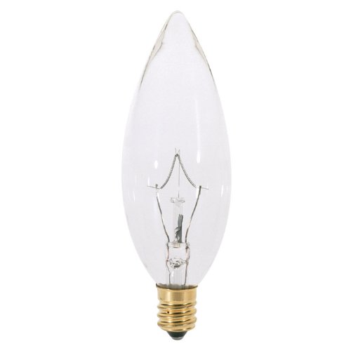 Satco S4994 120V Candelabra Bulb Clear
