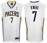 Jermaine O'Neal Indiana Pacers #7 Replica Reebok NBA Basketball Jersey (White)