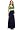 Everly Grey Women's Ellis Dress, Tri Color, X-Small