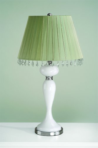 Stafford Table Lamp Milk White