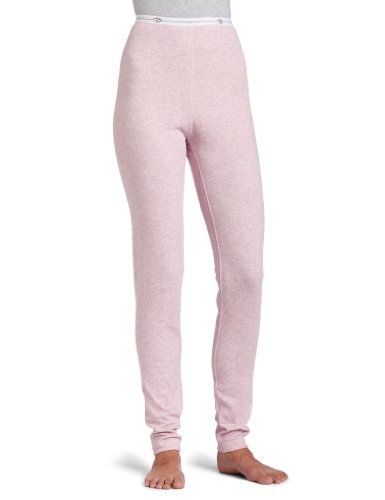 Duofold Womens Midweight Ankle Length 2 Layer Bottom,Berry Pink,Medium