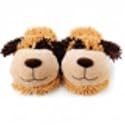 Aroma Home Fuzzy Friends Slippers - Dog