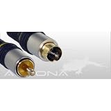 2M ( 6FT ) ATLONA S-VIDEO TO RCA ( COMPOSITE VIDEO ) CABLE ( VALUE SERIES )