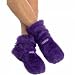 Intelex Microwaveable Cozy Boots - Purple For tired and aching feet!