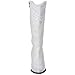 JohnFashion Women's Mid-calf Sequin Beaded embroidered Cowgirl Boots