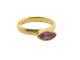 Marquis Cut Pink Tourmaline Ring by Gurhan