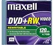 MAXELL DVD+RW 4.7GB Disc