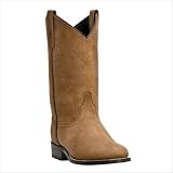Laredo 28-6923 Ladies Roper Boot in Brown Distressed by Laredo
